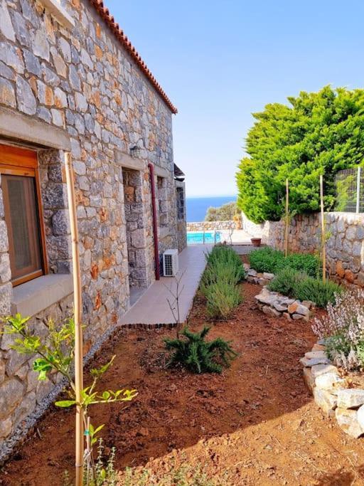 Villa Mavri Ruhige Private Pool Villa, Meerblick Agia Paraskevi  Extérieur photo